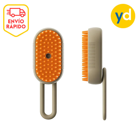 Cepillo Masajeador con Vapor para Mascotas