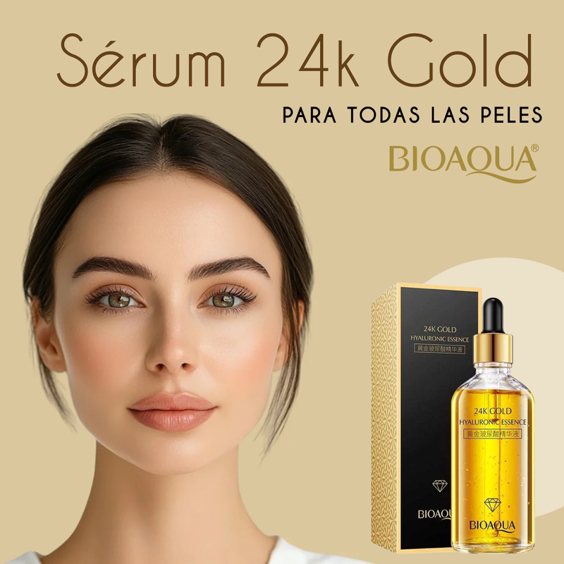 Sérum 24k Gold Bioaqua® - Solo 10 unidades Disponibles