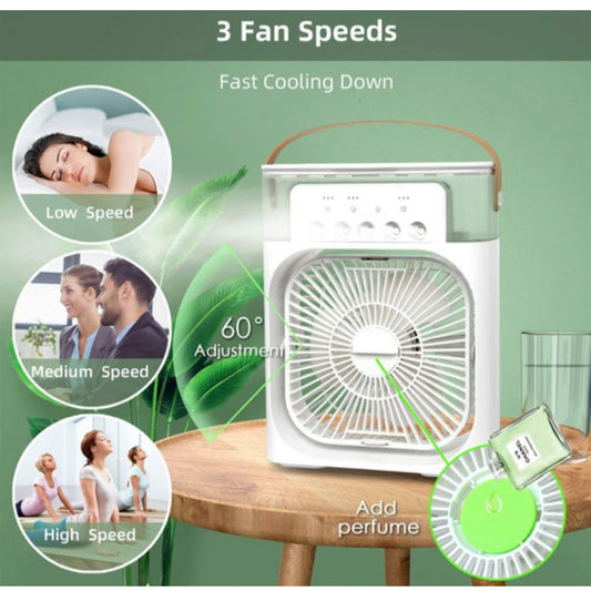 Aire Acondicionado Portátil Ventilador Con Agua Personal 3 en 1